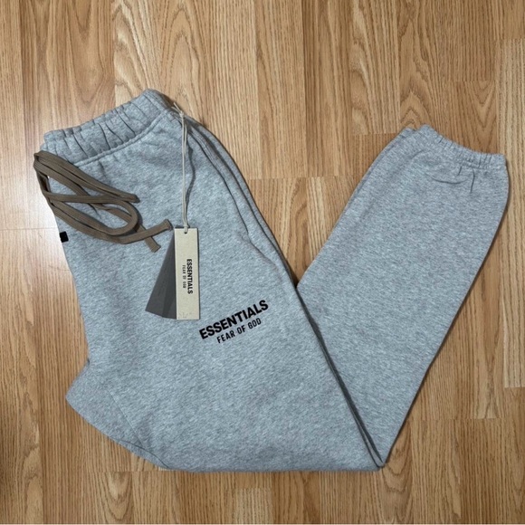 Fear of God Essentials Fleece Sweatpant 'Light Heather Grey' XS-xl